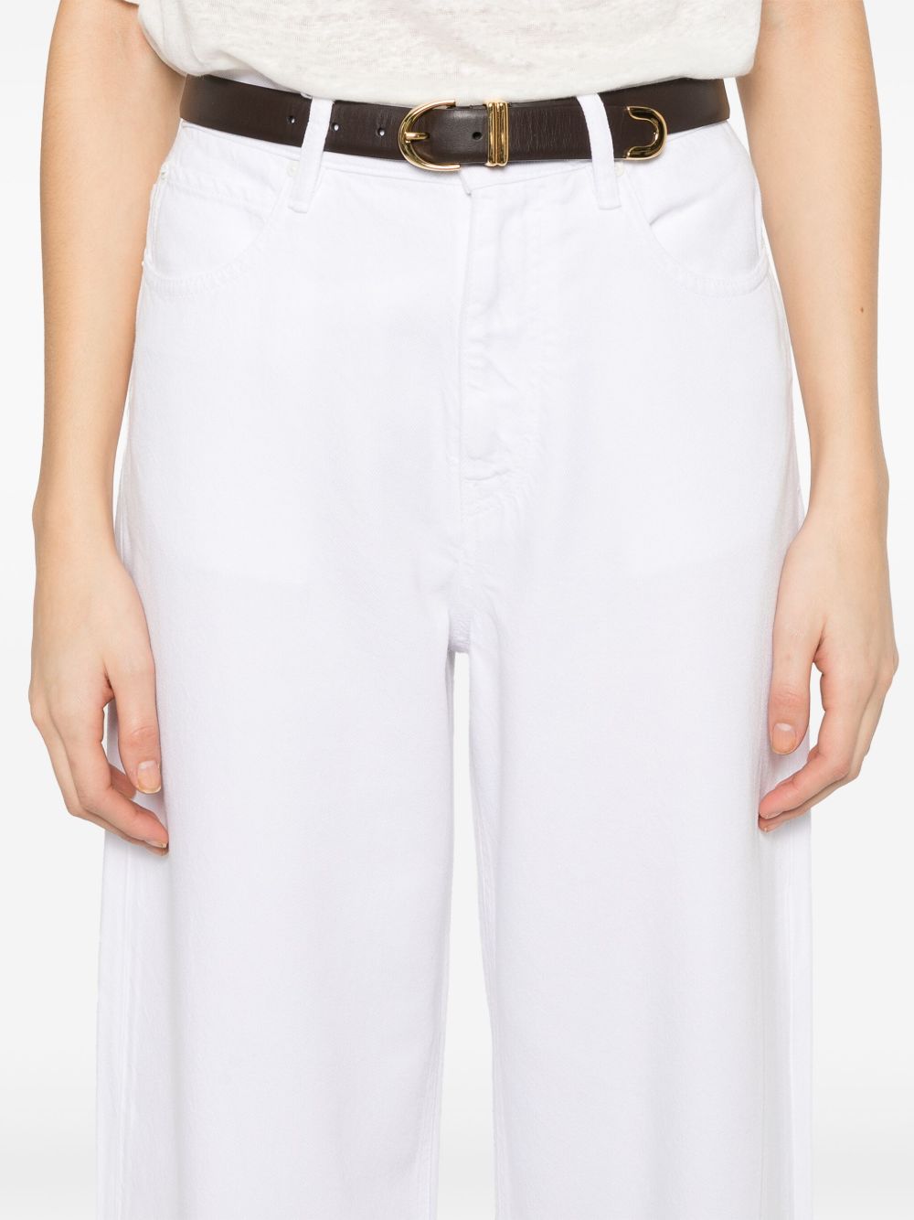 PINKO STRAIGHT-LEG JEANS