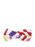 PUCCI Junior Onde-print head band - White