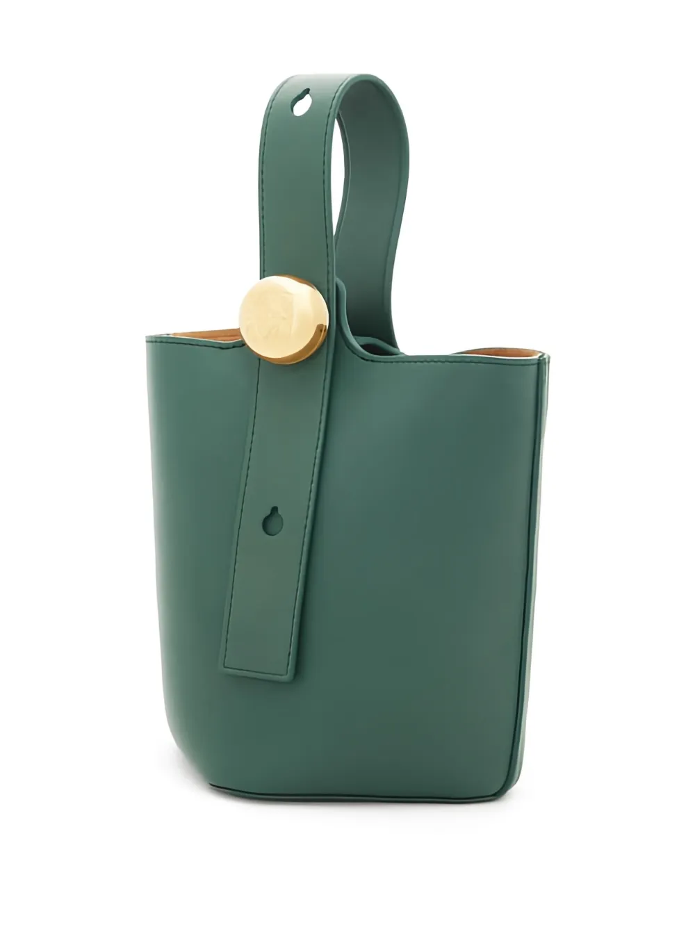 LOEWE Pebble bucket-tas - Groen