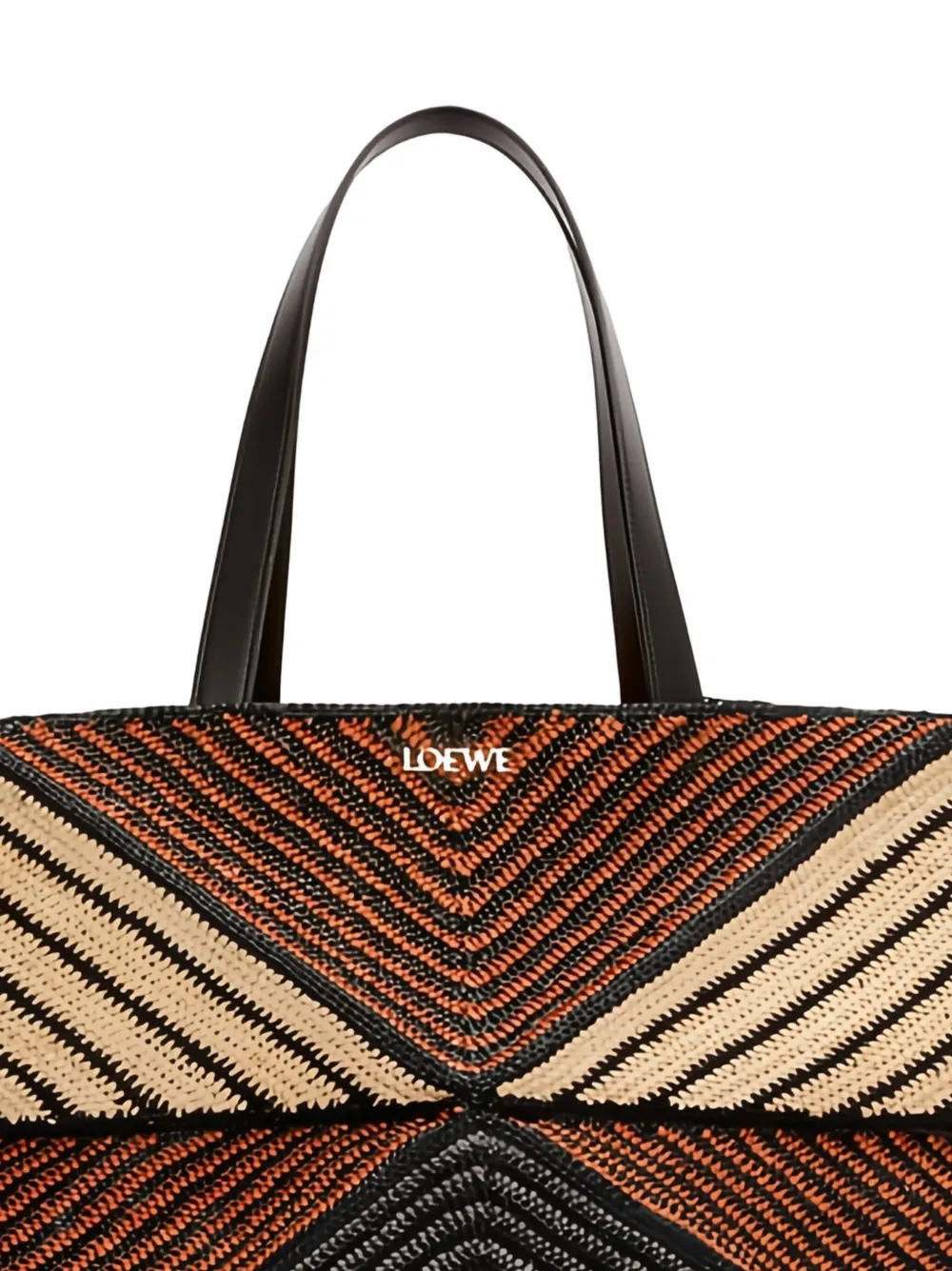 LOEWE Puzzle Fold grote shopper - Bruin