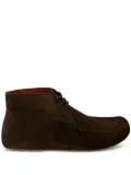 Loro Piana lace-up dot-sole desert boots - Brown