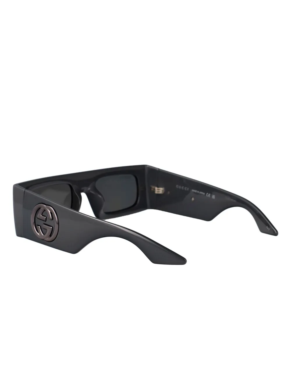 Gucci Eyewear Bril met vierkant montuur Grijs