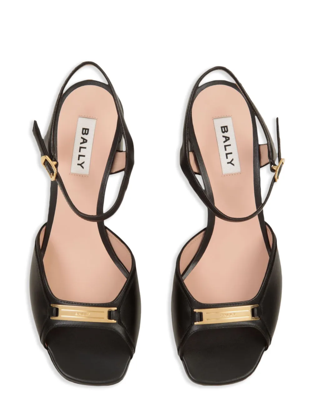 Bally Deco leather sandals Black