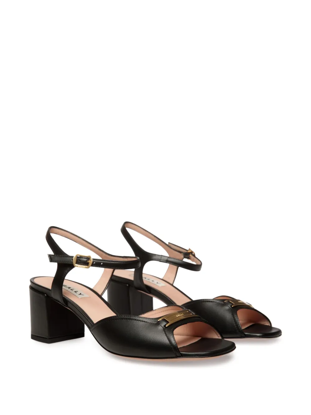Bally Deco leren sandalen - Zwart