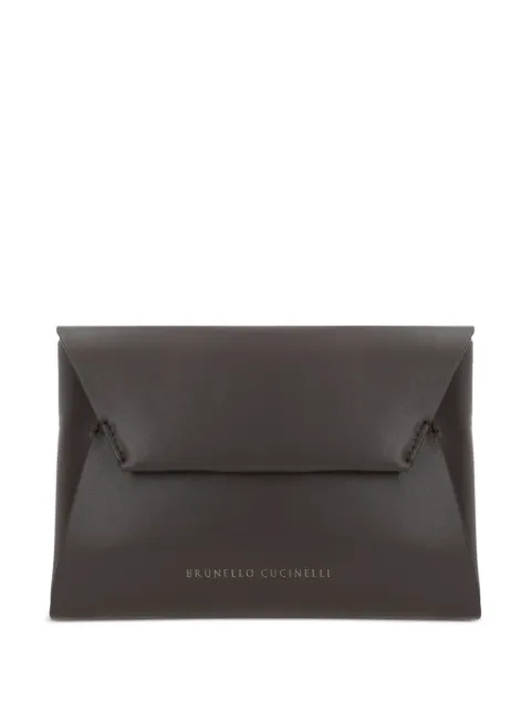 Brunello Cucinelli bolsa de mano Duo de piel