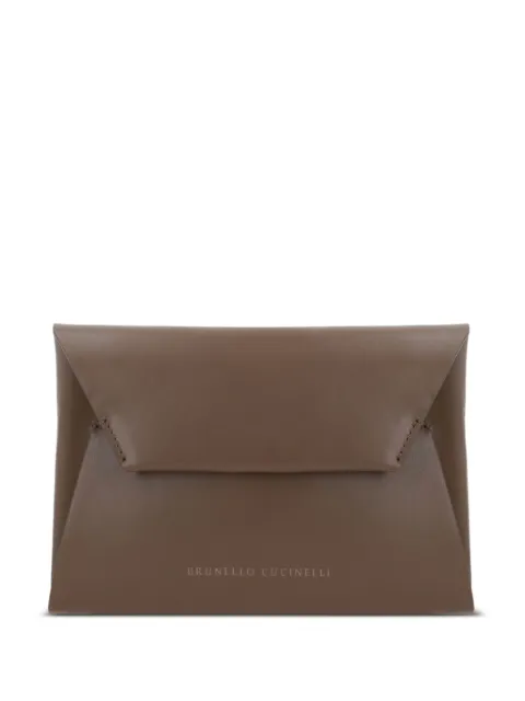 Brunello Cucinelli bolsa de mano Duo de piel