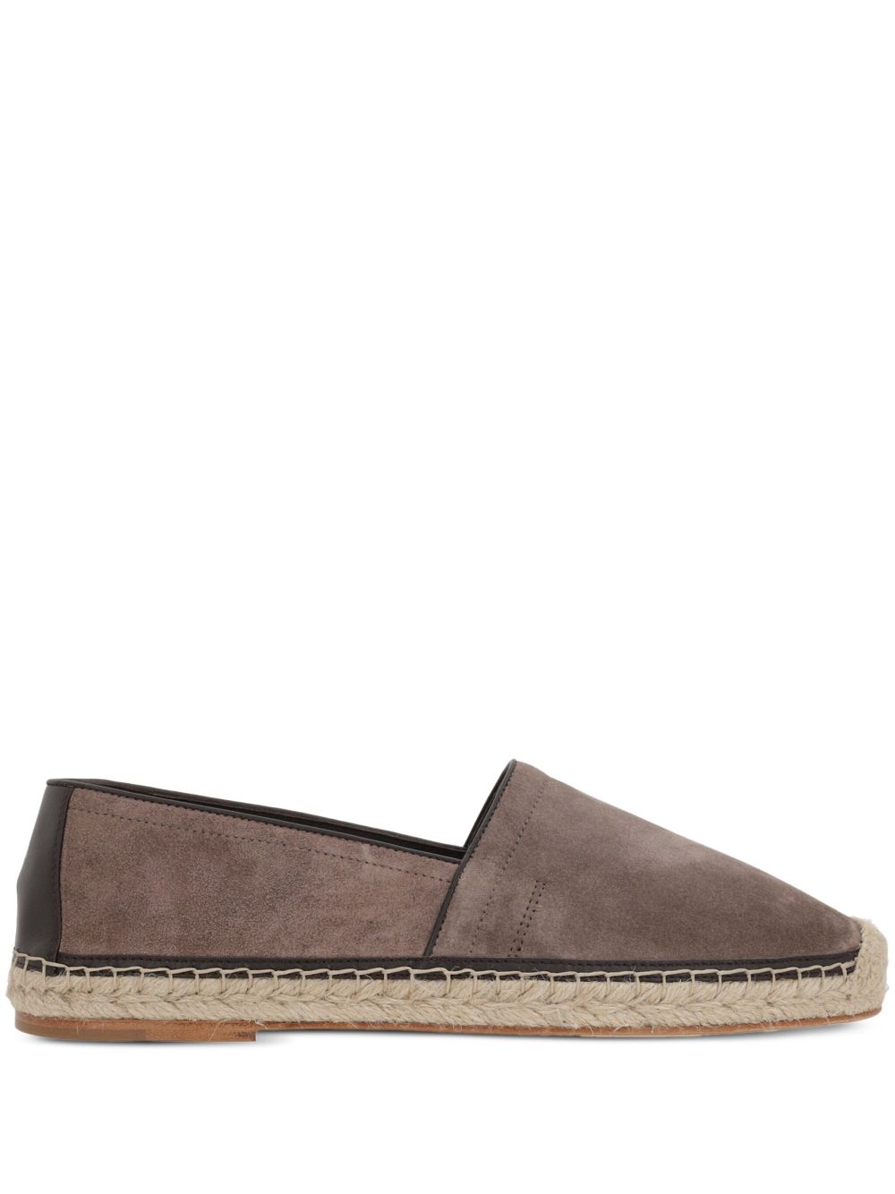 Brunello Cucinelli suede espadrilles - Grey