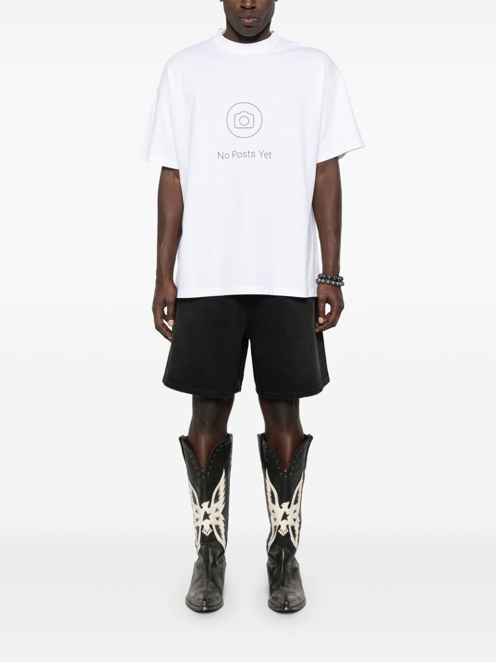 VETEMENTS No Posts Yet T-shirt - Wit