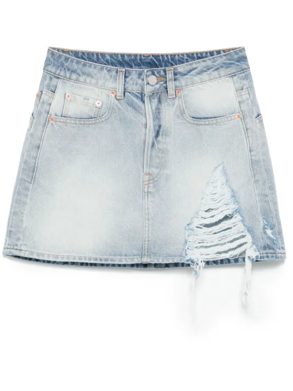 スカート VETEMENTS Women Mini Skirts WA65SK870NLIGHTBLUE 28024668_57674602_600.jpg