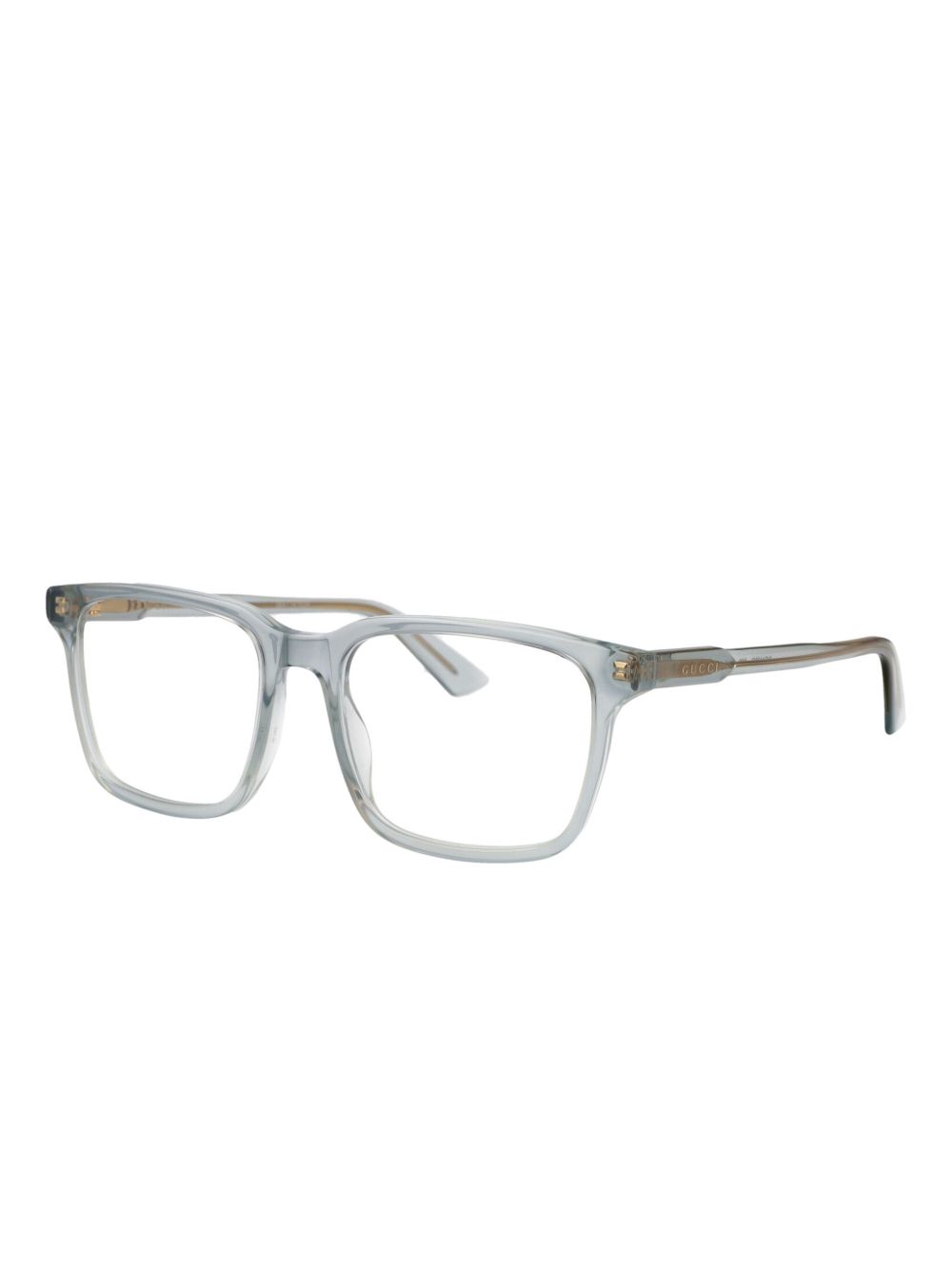 Gucci Eyewear Bril met vierkant montuur - Grijs