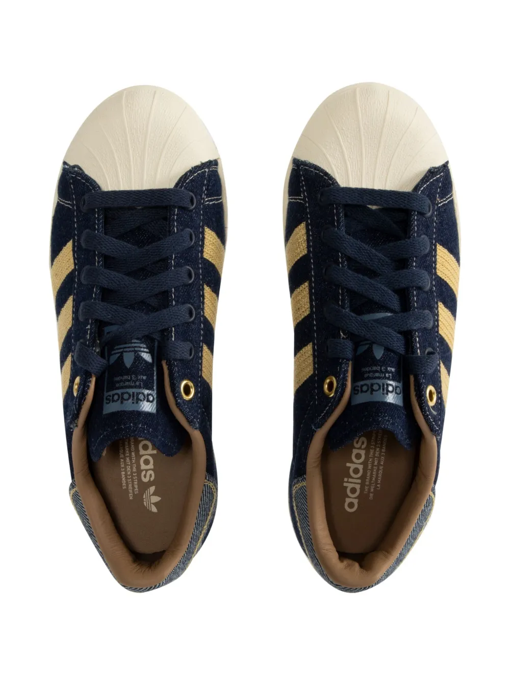 adidas Super-Star 82 sneakers Blauw