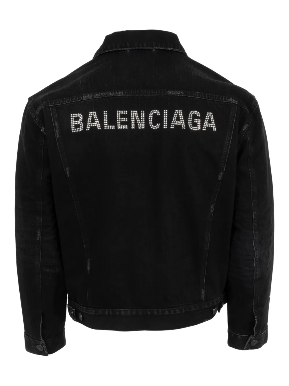 Balenciaga Denim jack - Blauw