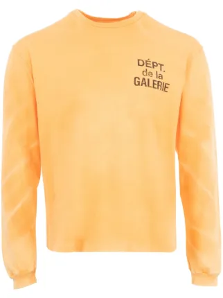 GALLERY DEPT.フレンチロゴ ロングスリーブ Tシャツ L GALLERY DEPT. フレンチロゴ ロングスリーブTシャツ | イエロー