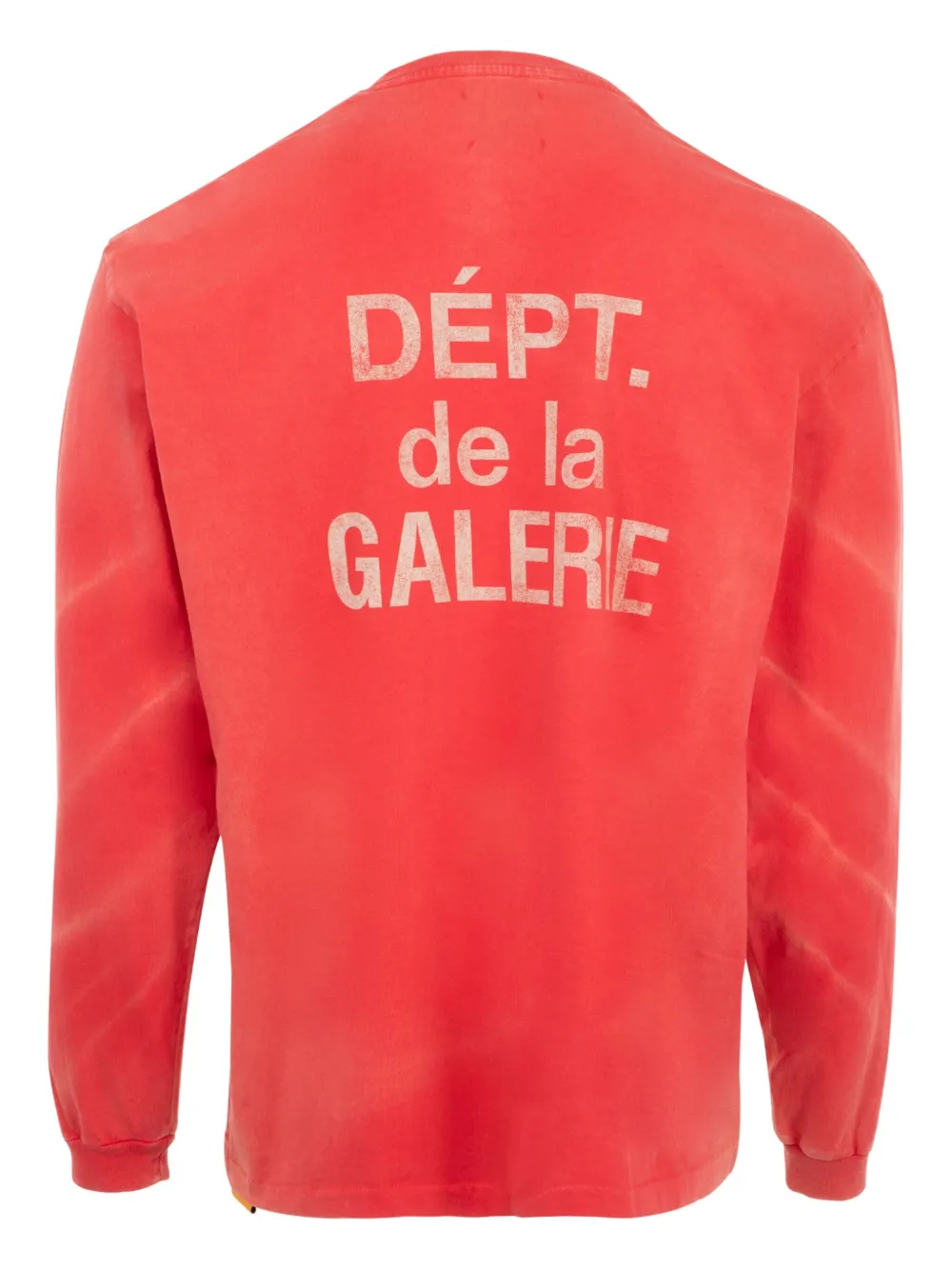 GALLERY DEPT. French-logo long-sleeve T-shirt - Rood