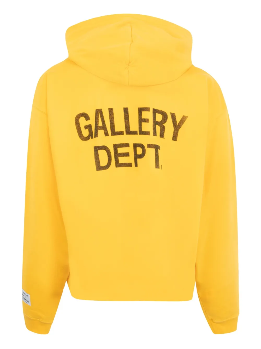 GALLERY DEPT. 90s hoodie met GD-logo - Geel