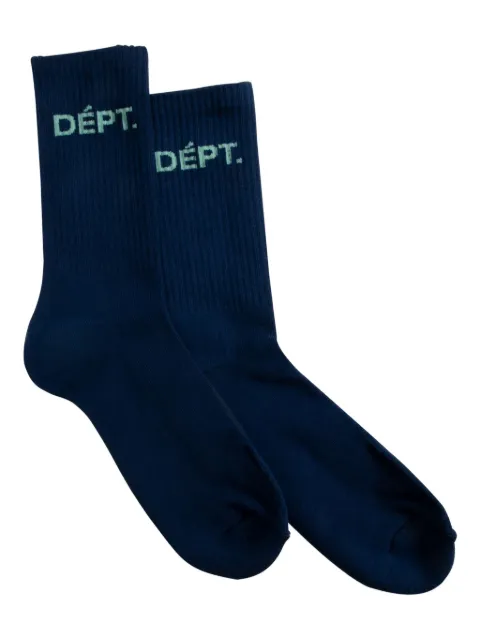 GALLERY DEPT. calcetines con logo en jacquard