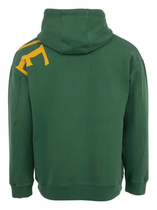 LOEWE Cotton Hoodie | Green | FARFETCH IN