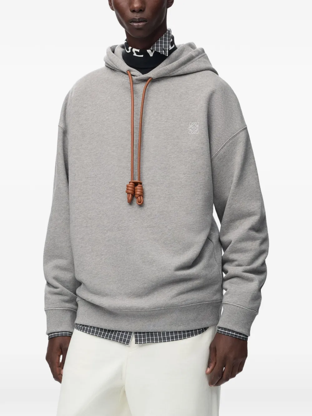 LOEWE Katoenen hoodie Grijs