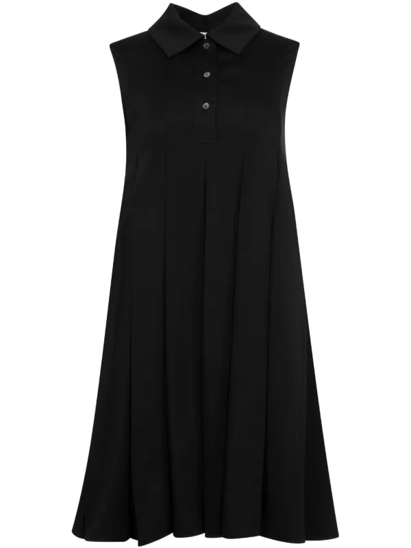 ワンピース Loewe Abito Corto A Trapezio LOEWE Abito Midi a Trapezio | Nero | FARFETCH IT