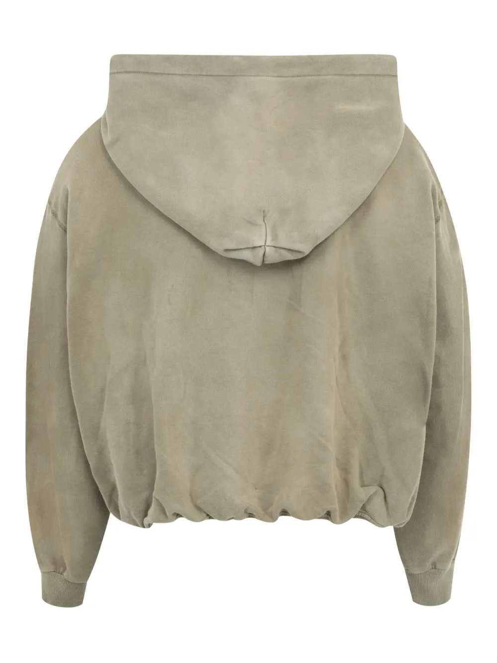 R13 Hoodie met pofmouwen - Groen