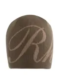 RHUDE Script beanie - Brown