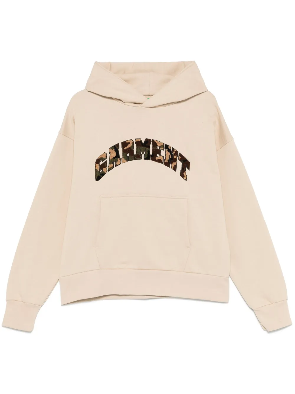 terry logo-embroidered hoodie