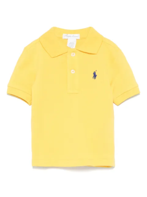 POLO RALPH LAUREN KIDS piqué-weave polo shirt