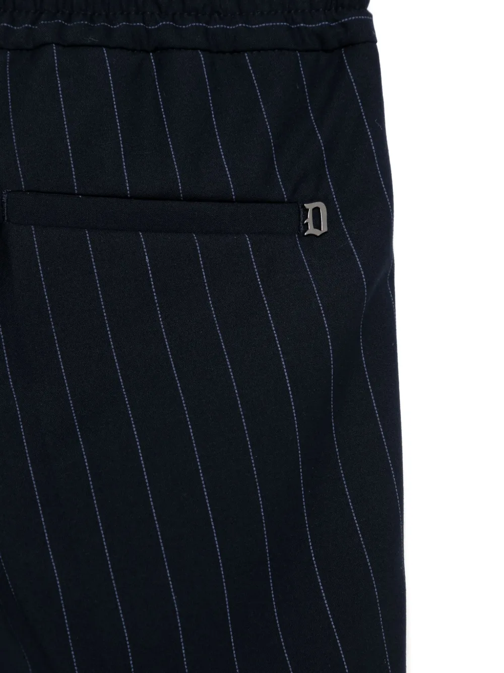 DONDUP KIDS Broek met krijtstreep Blauw