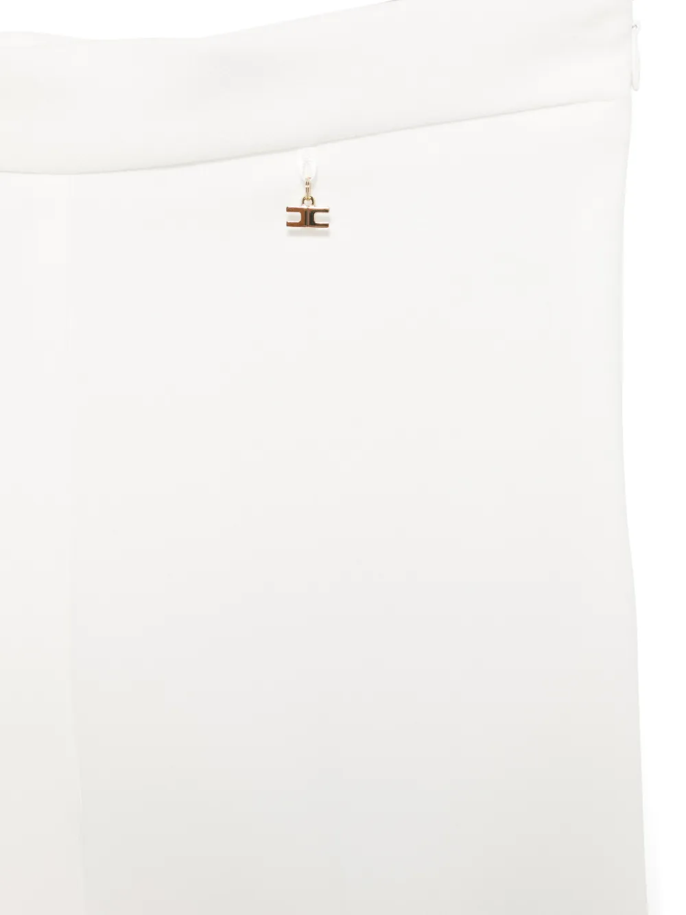 Elisabetta Franchi La Mia Bambina Crêpe broek Wit