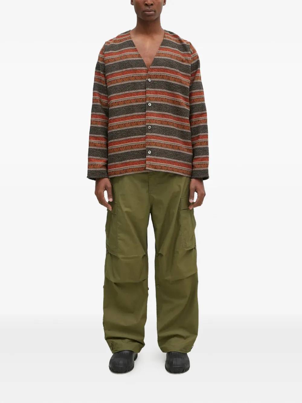 Maharishi Original double-pocket cargo trousers Groen