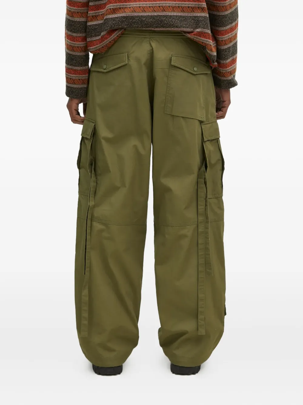 Maharishi Original double-pocket cargo trousers Groen