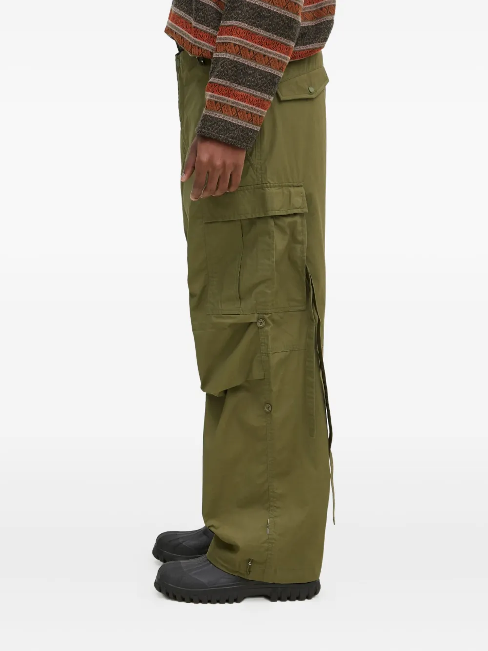 Maharishi Original double-pocket cargo trousers Groen