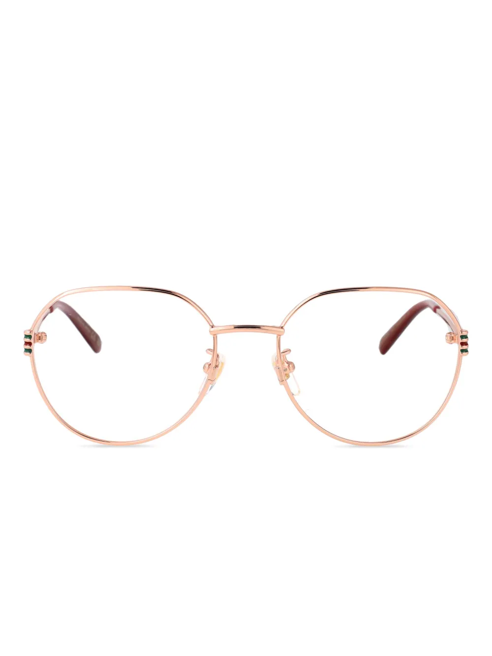 Gucci Eyewear round-frame glasses | Gold | Image 1