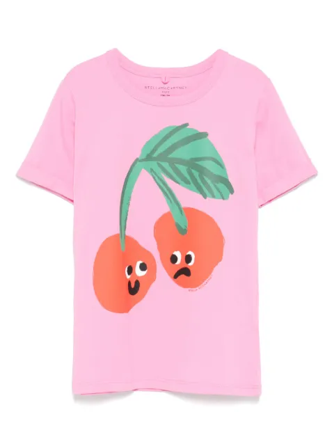 Stella McCartney Kids cherry-print T-shirt