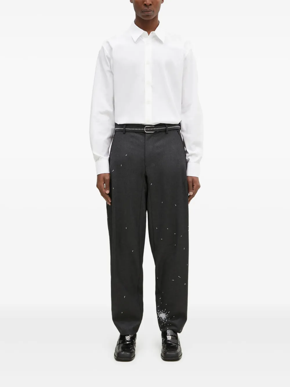 Undercover wool trousers Grijs