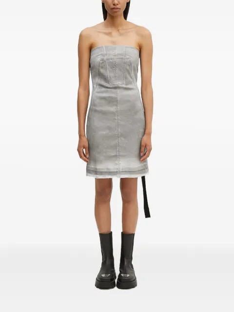 Rick Owens DRKSHDW платье миди без бретелей