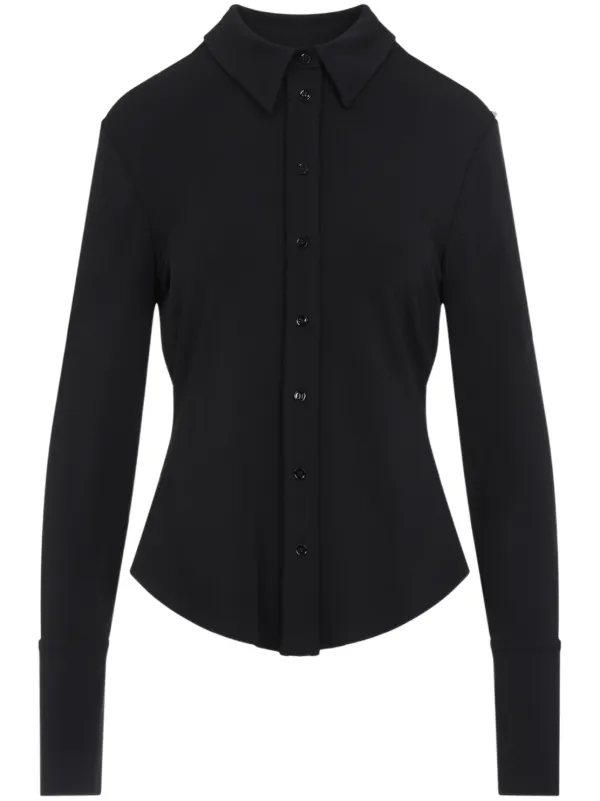 Tシャツ・カットソー SPORTMAX Sportmax Candido Shirt (2512951011600 13097 003) Sportmax Candido シャツ | ブラック | FARFETCH JP
