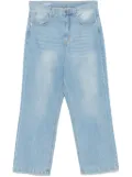 Garment workshop wide-leg jeans - Blue