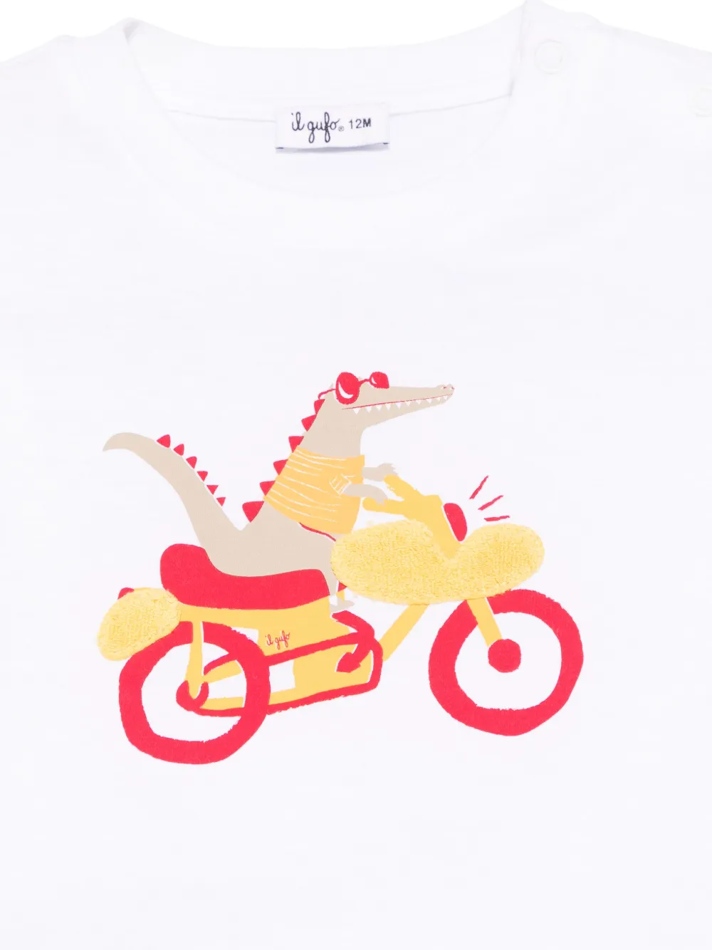 Il Gufo T-shirt Wit