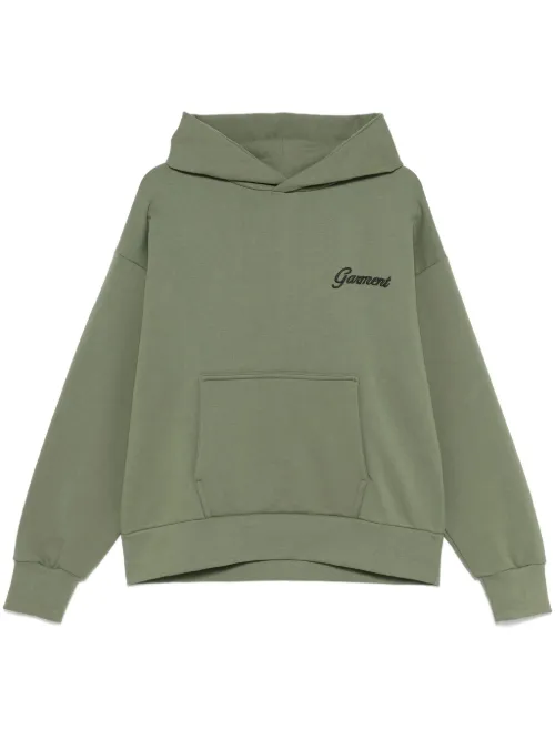 Hoodie à logo brodé - Garment workshop - Modalova