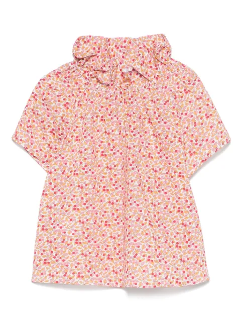 Il Gufo blusa con cerezas estampadas