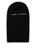 Fiorucci embroidered balaclava - Black