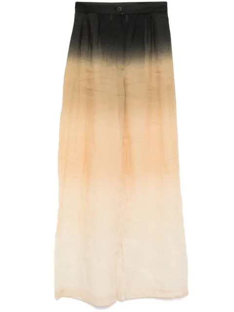 Tessitura Body Couture gradient trousers