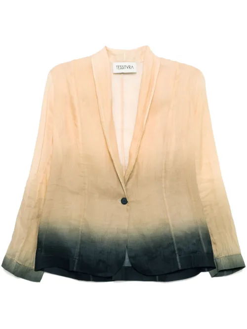 Blazer à effet dégradé - Tessitura Body Couture - Modalova