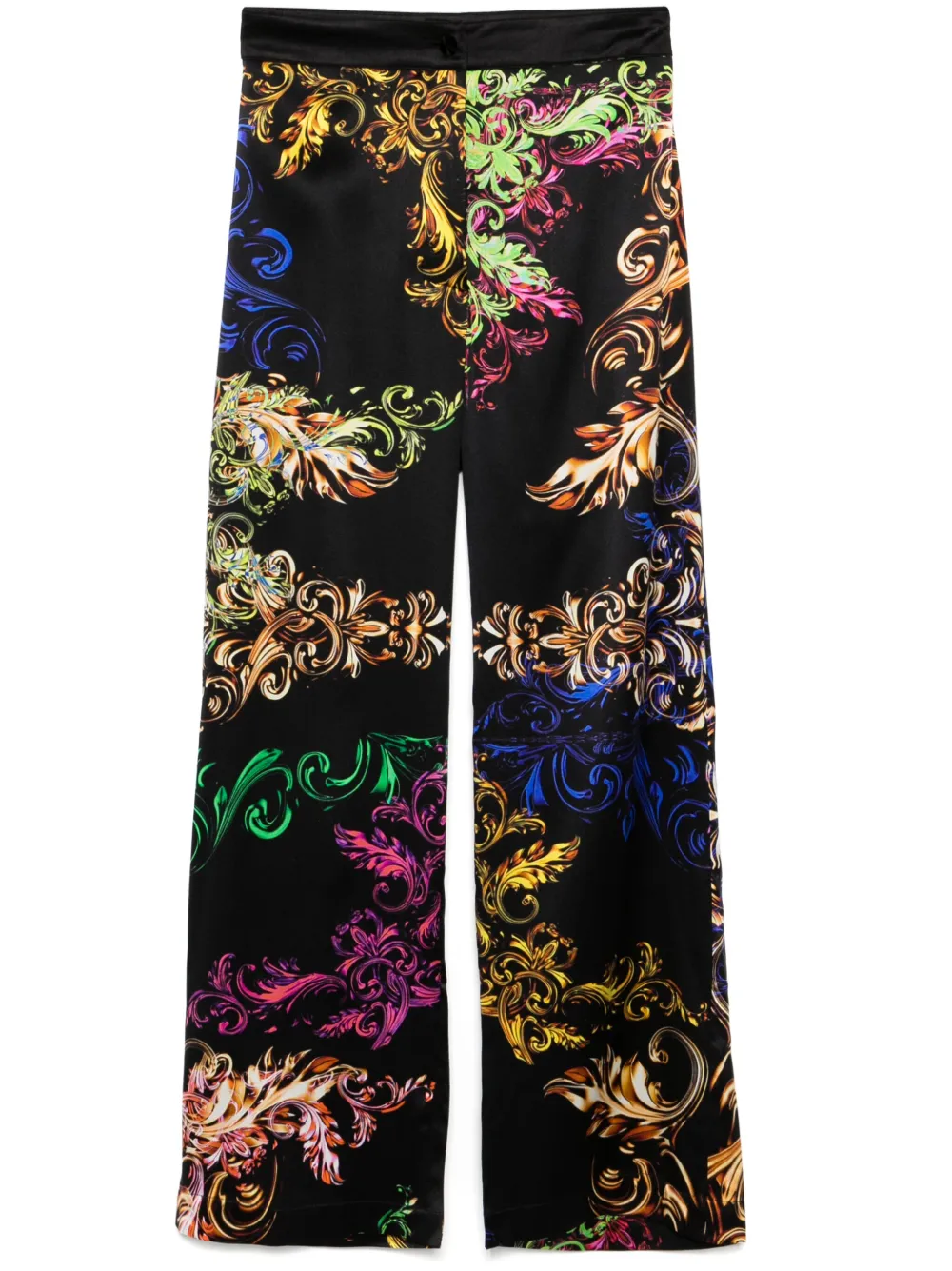 graphic-print trousers