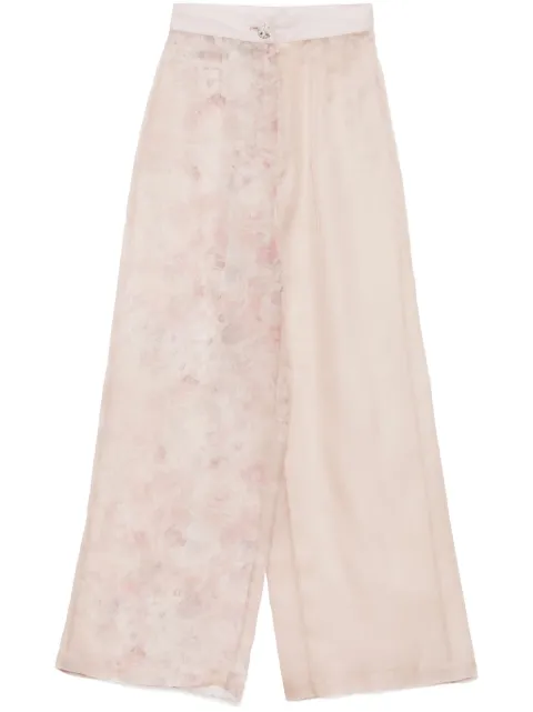 Tessitura Body Couture silk pants