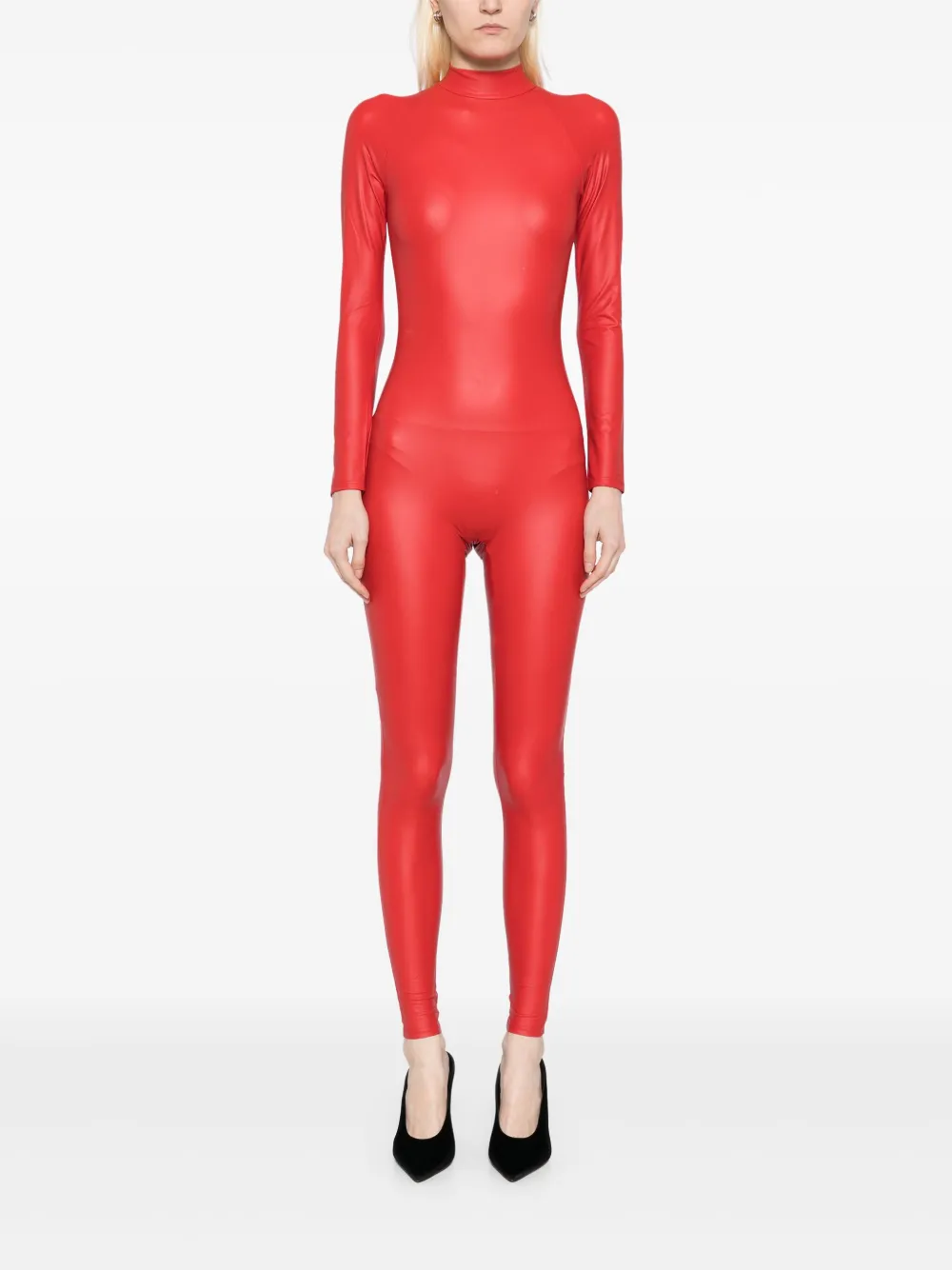 Tessitura Body Couture Vegan jumpsuit - Rood