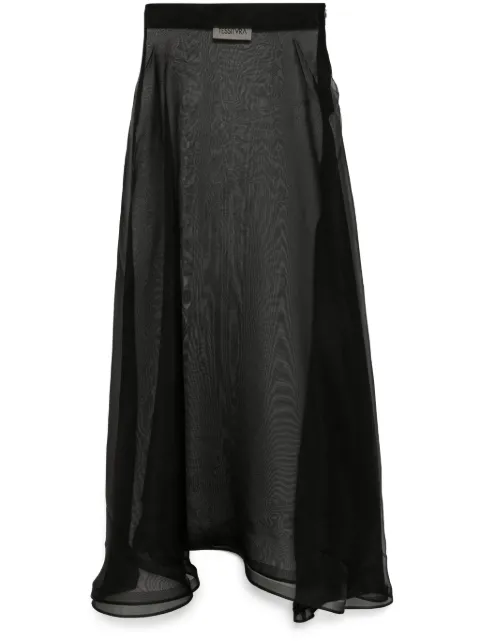 Tessitura Body Couture Silk Skirt