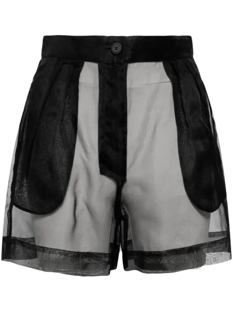 Tessitura Body Couture shorts de seda