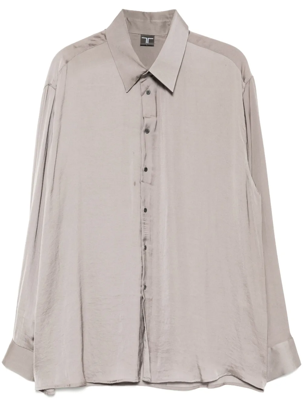 Tessitura Body Couture camisa básica | marrón | Image 1